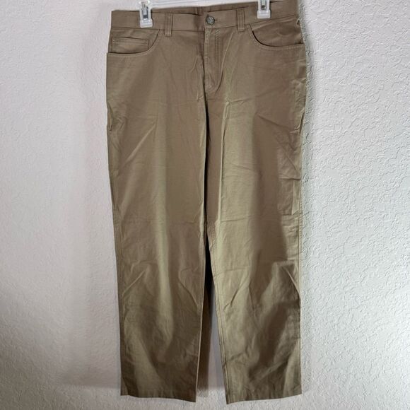 Tallia Men's Tan Pants Classic Chino - Picture 1 of 8
